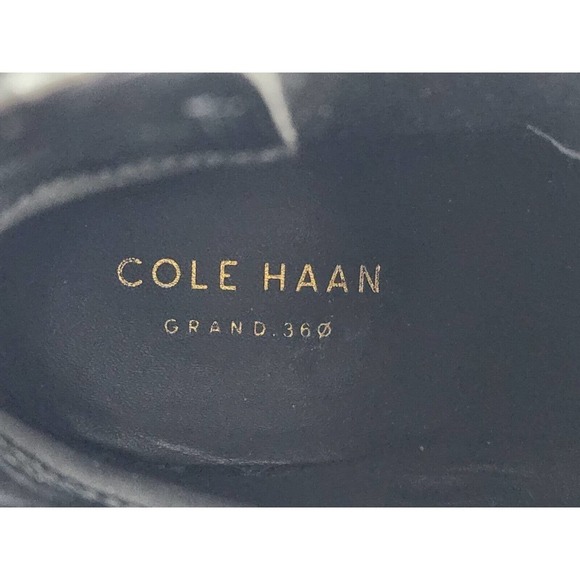 Cole Haan Grand 360 Calf Hair Leopard Print Chelsea Boot Size 6.5 New - Picture 12 of 12